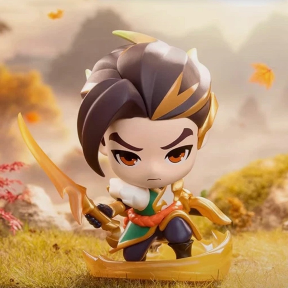 SOLD- POP MART Fight for The Golden Spatula Blind Box Figure YASUO OPENED